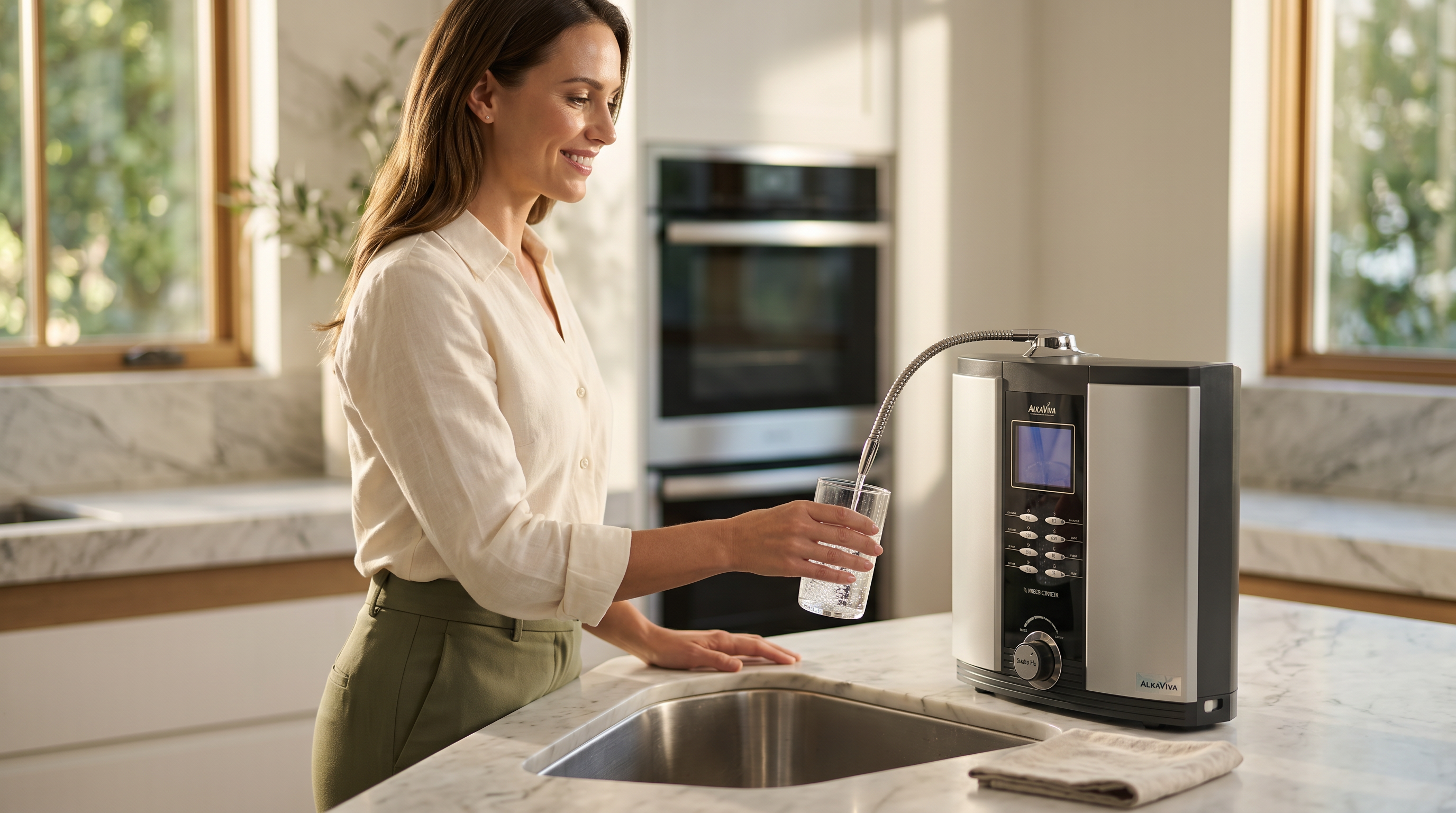 After using AlkaViva water ionizer